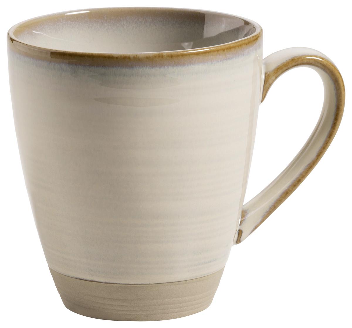 Kombiservice Nottingham aus Steinzeug, 20-teilig - Beige, Basics, Keramik - Mäser