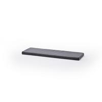 Sitzkissen Cali Anthrazit ca. 85x4x34cm - Anthrazit, Modern (85/4/34cm) - Premium Living