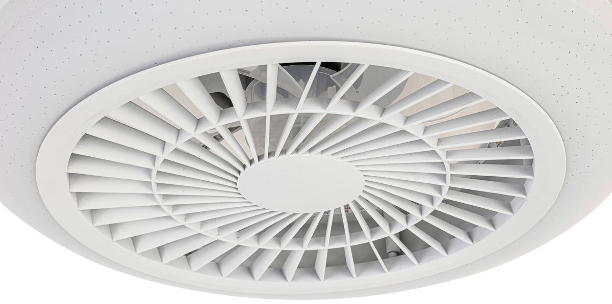 LED-Deckenleuchte Vin max. 30W + 5W RGB-LED - Weiss, Konventionell, Kunststoff/Metall (46/16cm) - Modern Living