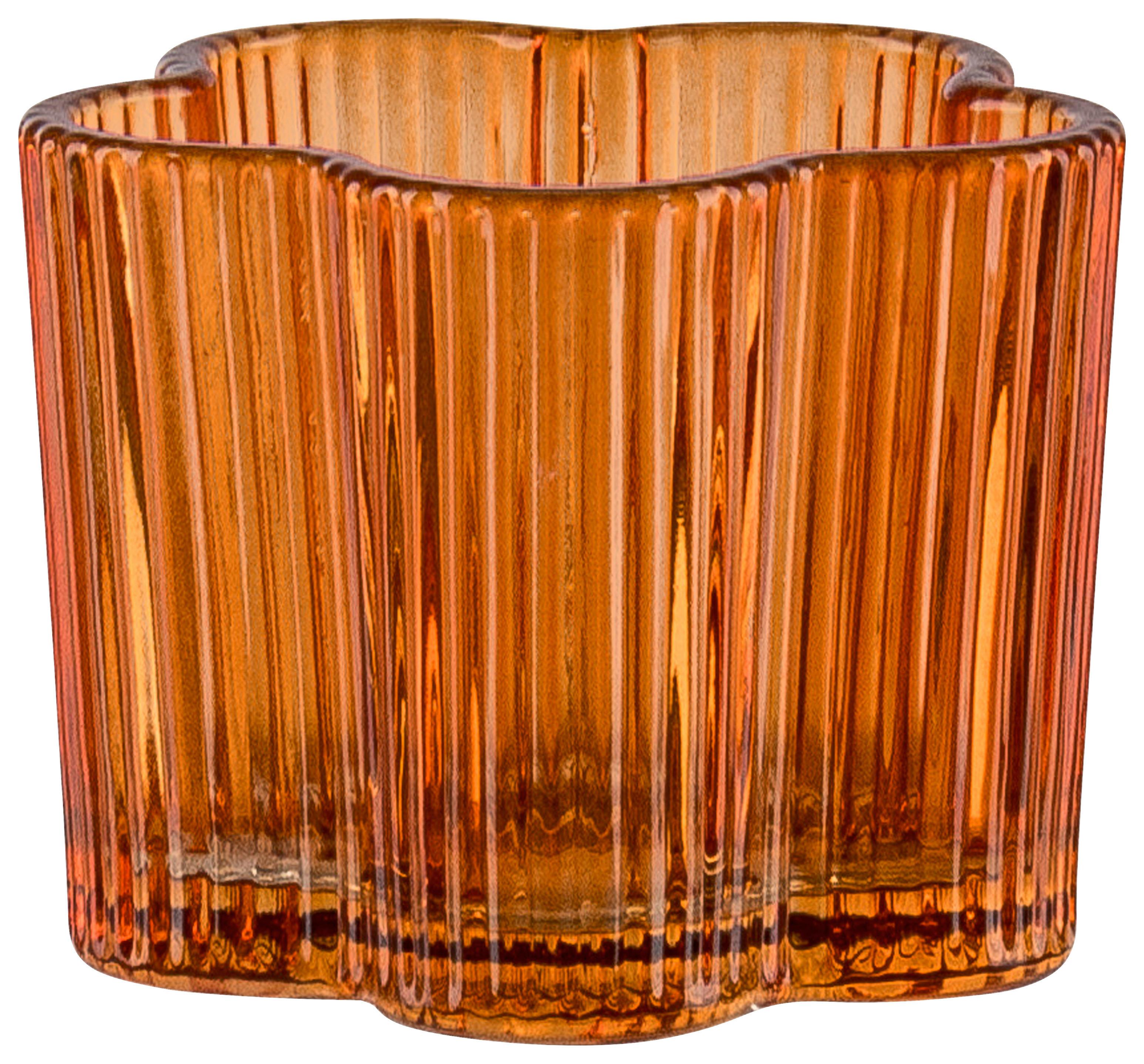 Držač Lučica Pop Up - narančasta, Konvencionalno, staklo (8/6cm) - Mömax