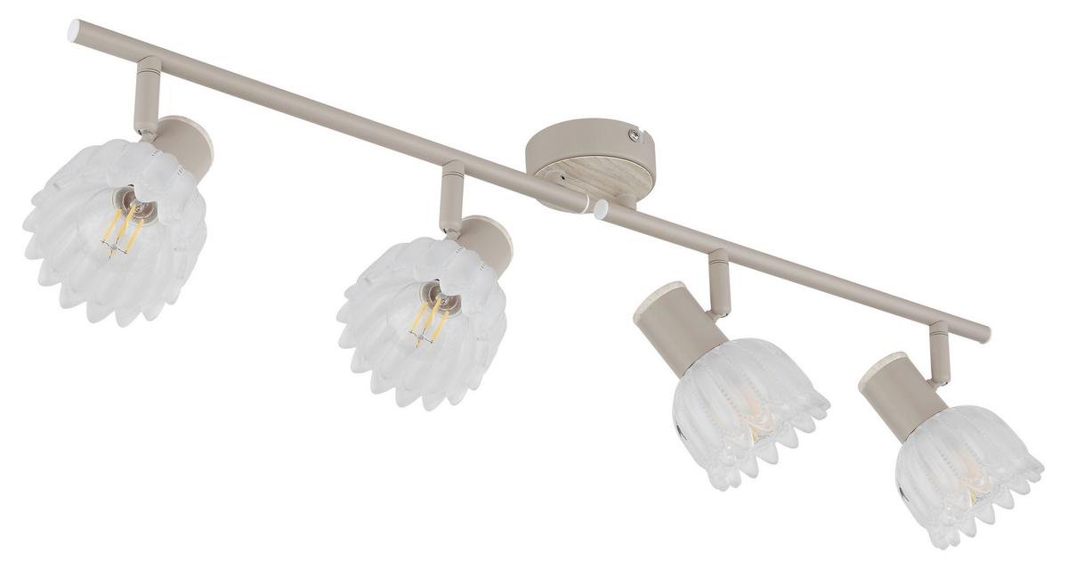 Reflektor Planta - boje pijeska, Konvencionalno, staklo/metal (70/9/15,5cm) - Globo