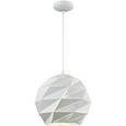 Hängeleuchte Jasmina, max. 60 Watt - Weiß, LIFESTYLE, Metall (32/120cm) - MODERN LIVING