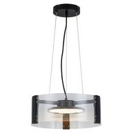 LAMPA WISZĄCA LED MARGE - czarny/biały, Modern, tworzywo sztuczne/metal (40/120cm) - Bessagi Home