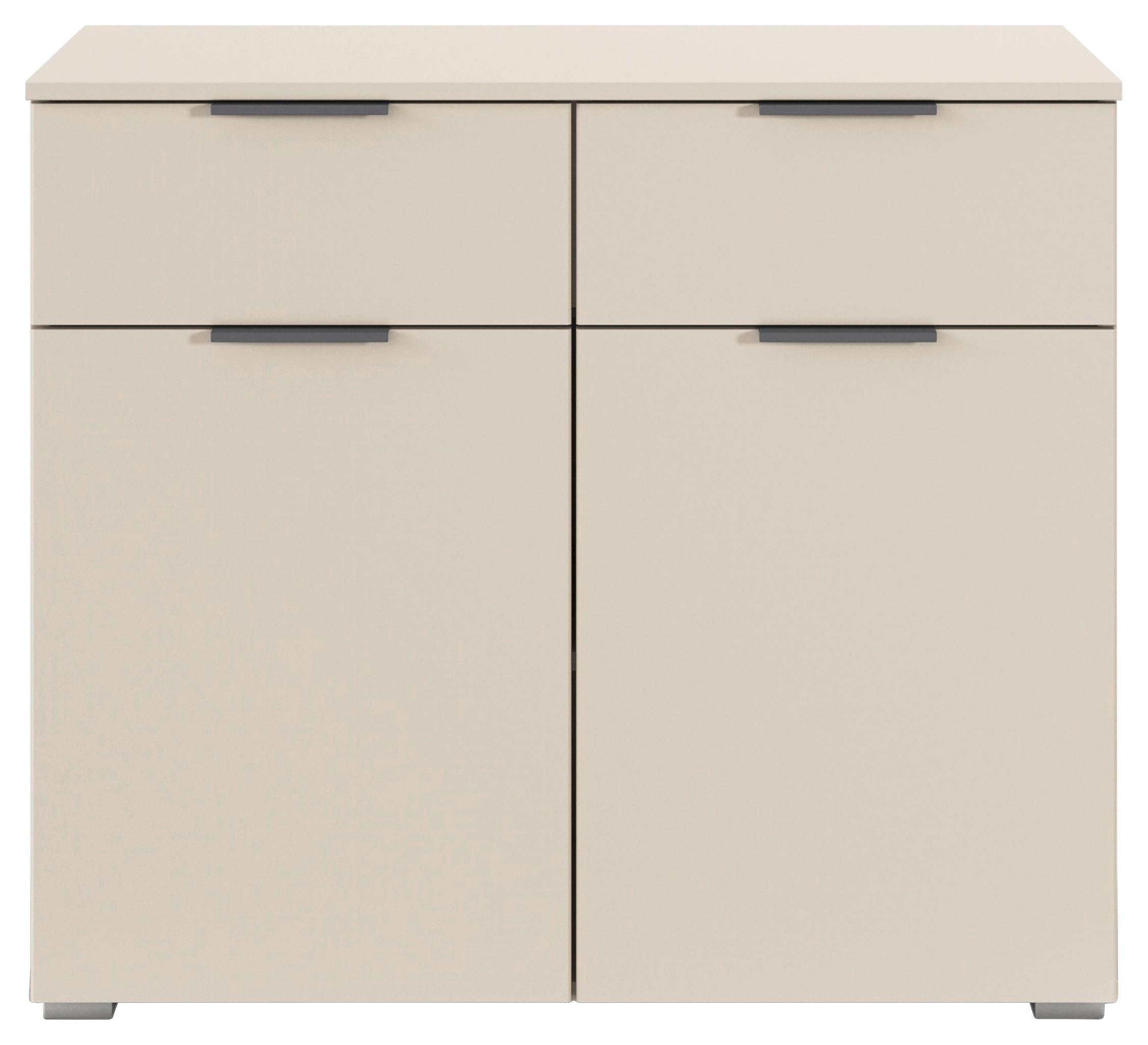 COMODA ALABAMA - șampanie, Modern, material pe bază de lemn (93/81/42cm) - Modern Living