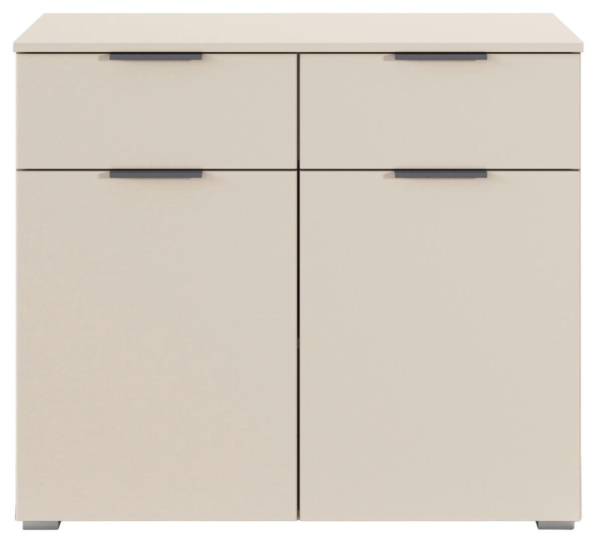 COMODA ALABAMA - șampanie, Modern, material pe bază de lemn (93/81/42cm) - Modern Living