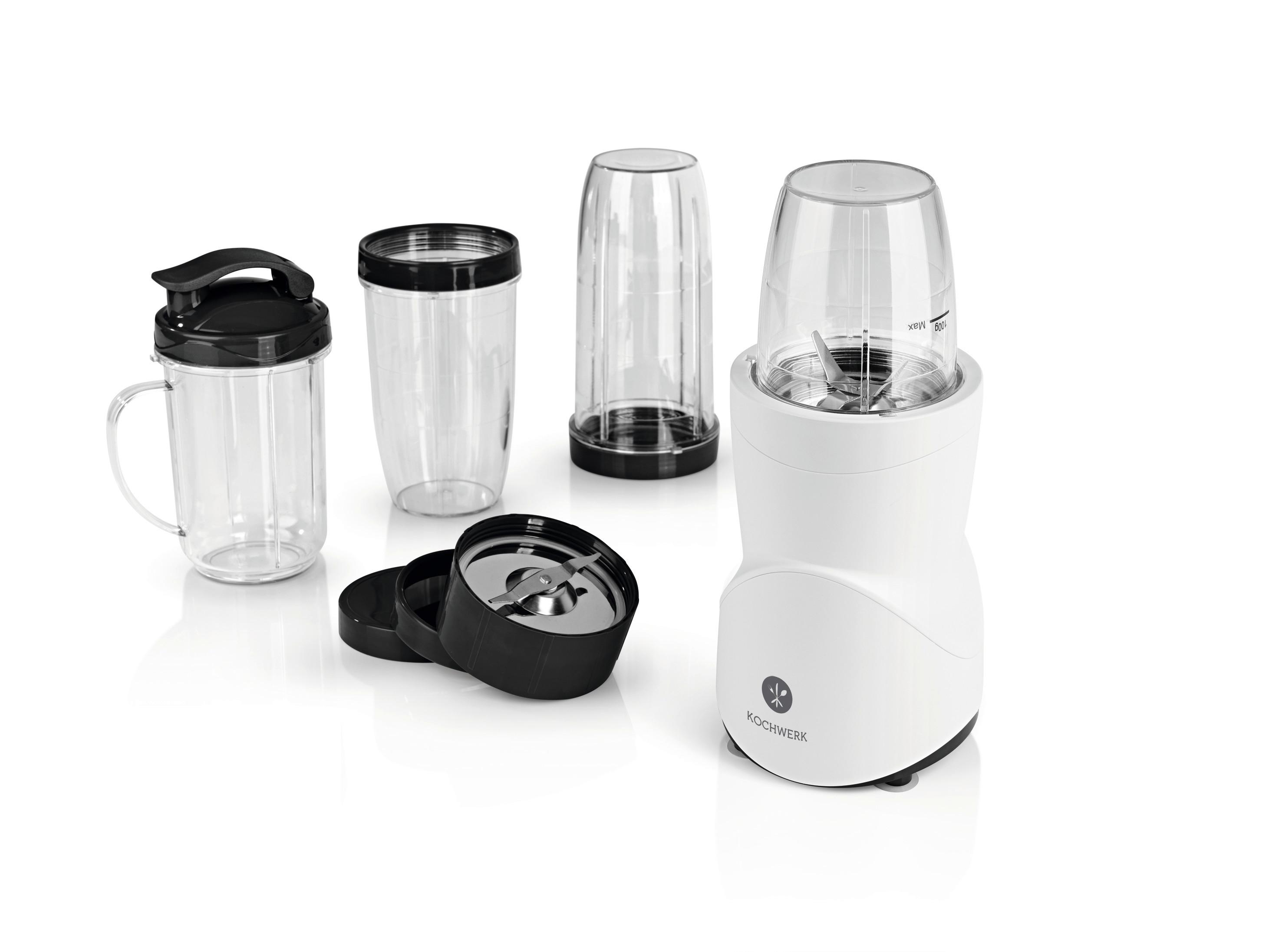 Smoothie Maker Kochwerk in Weiß - Weiß, Basics, Kunststoff (14/26/31cm)