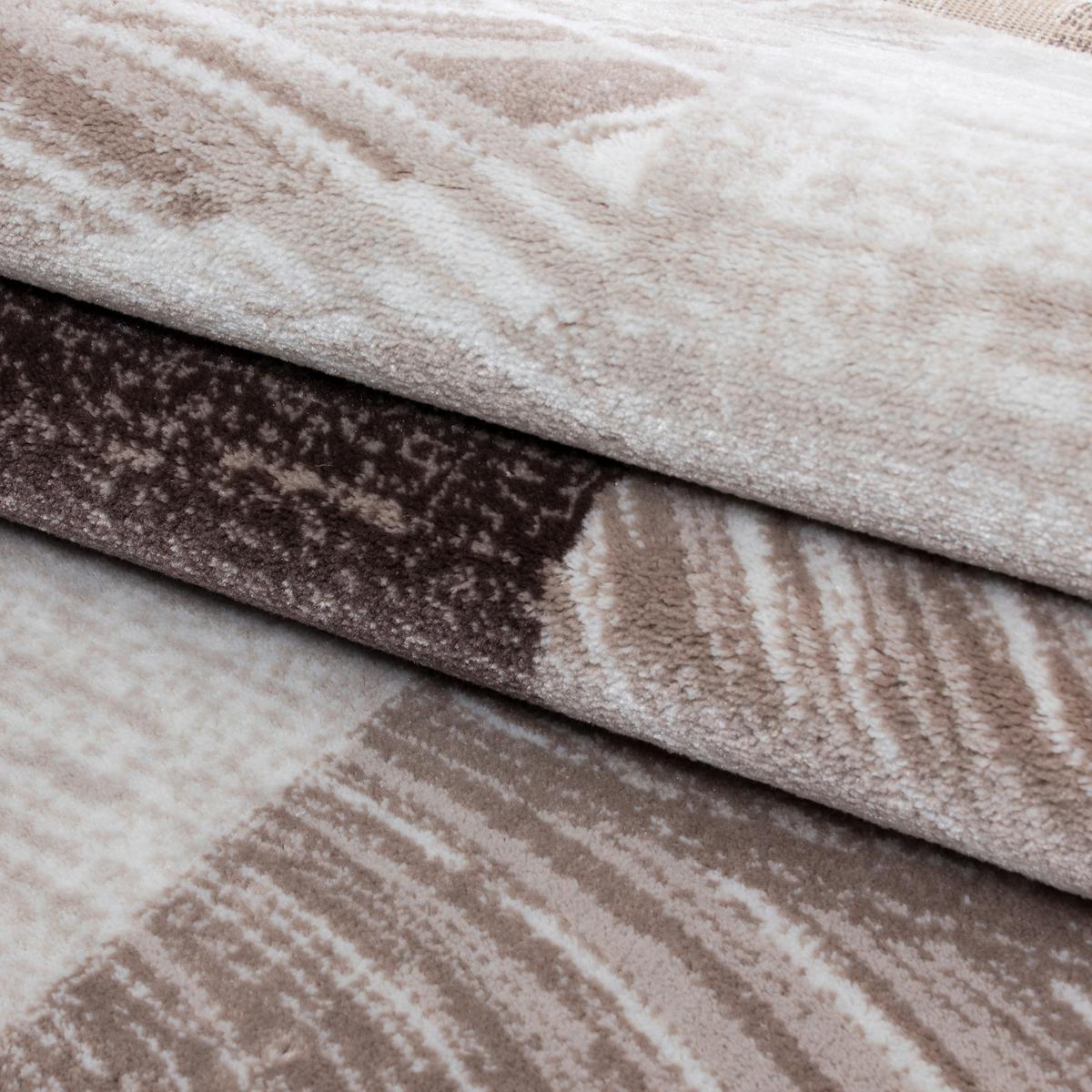 Webteppich Parma Braun ca. 80x300cm - Braun, KONVENTIONELL, Textil (80/300cm)