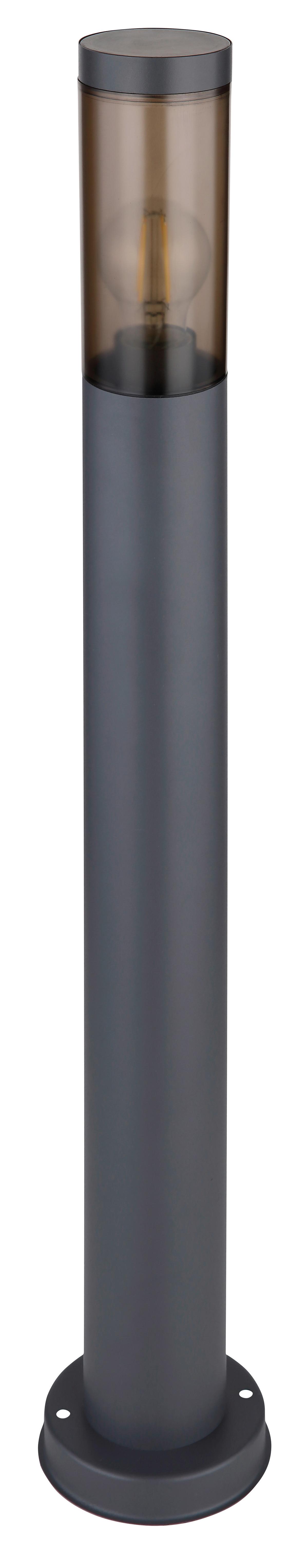 Zunanja Stoječa Svetilka 31588sa Boston - siva/antracit, Design, kovina/umetna masa (12,7/80cm) - Globo