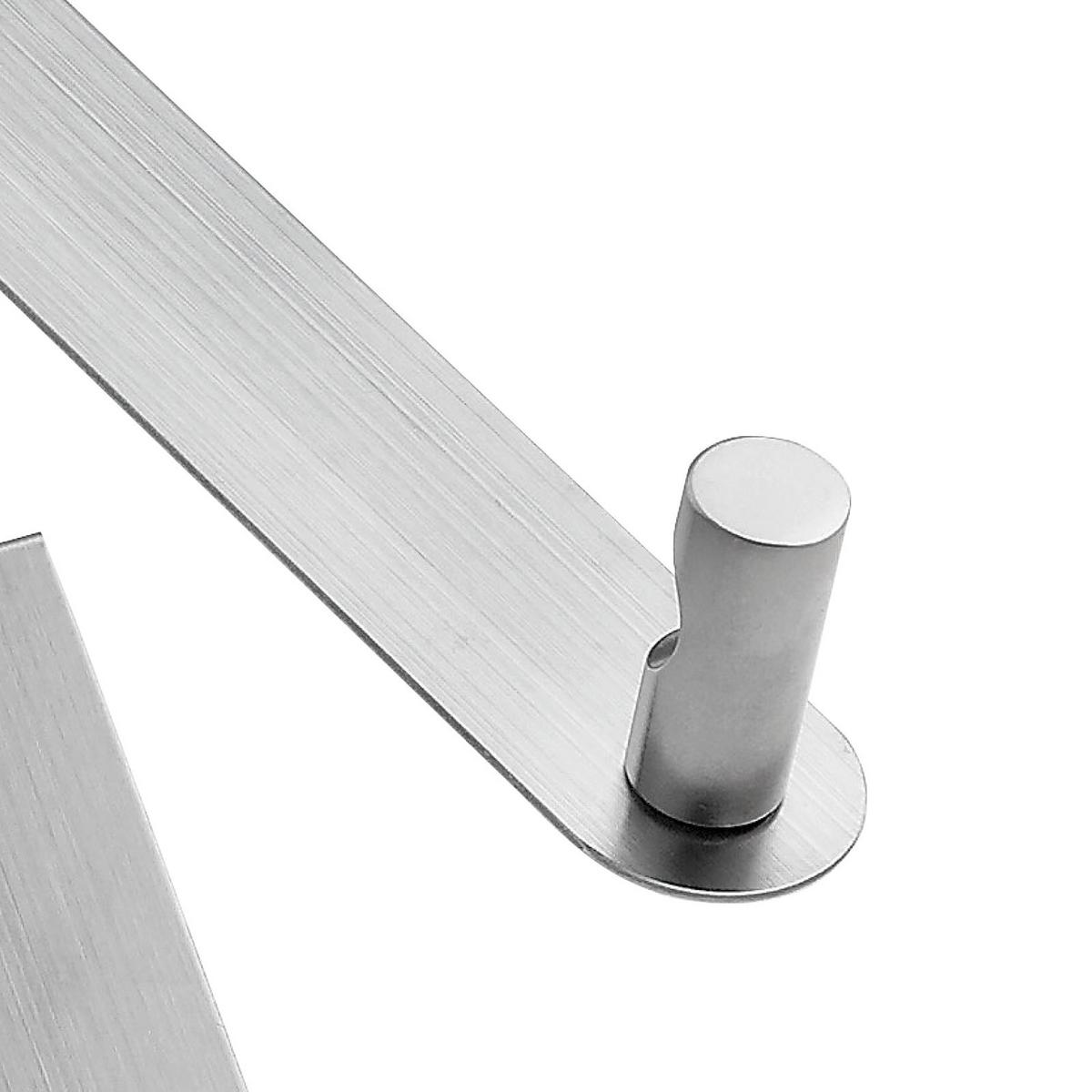 Cârlig pentru cuier Imma - culoare inox, metal (13,5cm) - Modern Living