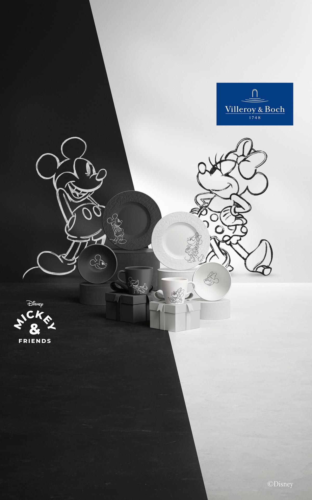 SERWIS ŚNIADANIOWY MANUFACTURE ROCK VILLEROY&BOCH - czarny, Basics, ceramika - Villeroy & Boch
