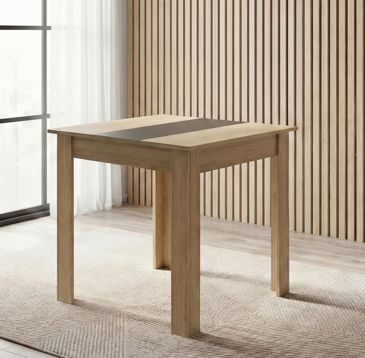 Esstisch Vcm Esstisch "disalo" 80x50 - Honigeiche, Modern, Holzwerkstoff (80/50/75cm) - MID.YOU