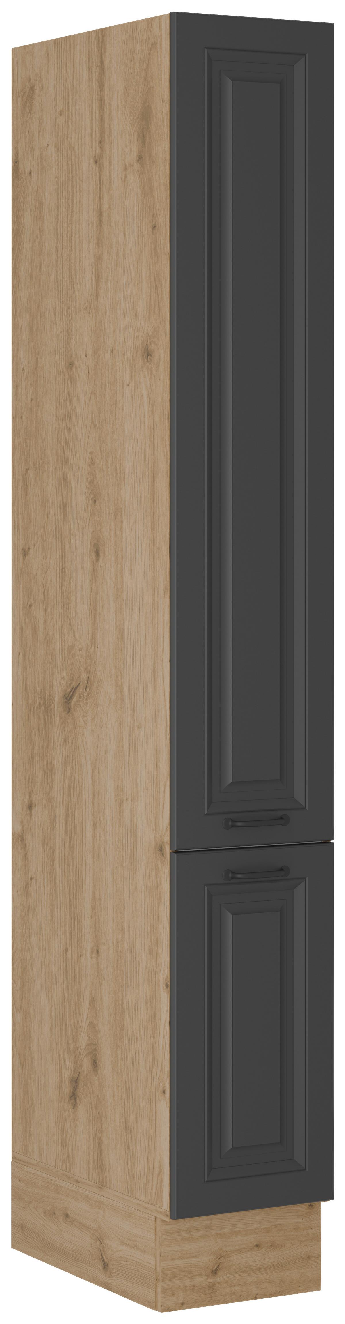 Izvlečna Omara Stina, Antracit, Barva Hrasta - črna/antracit, Romantika, kovina/leseni material (30/205/57cm) - Livetastic