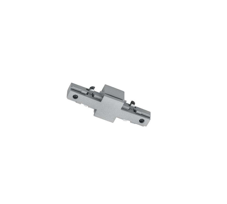 Schienensystem-Verbinder Duoline Connector Titanfarben - Titanfarben, Basics, Kunststoff (9,6/2/3cm) - Trio Leuchten