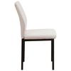STUHL MIA -BASED- - Beige/Schwarz, Basics, Textil/Metall (44/90/56cm) - Based