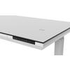 SKRIVBORD HARRY - vit, Modern, metall/trämaterial (120/72-120/60cm) - Mömax