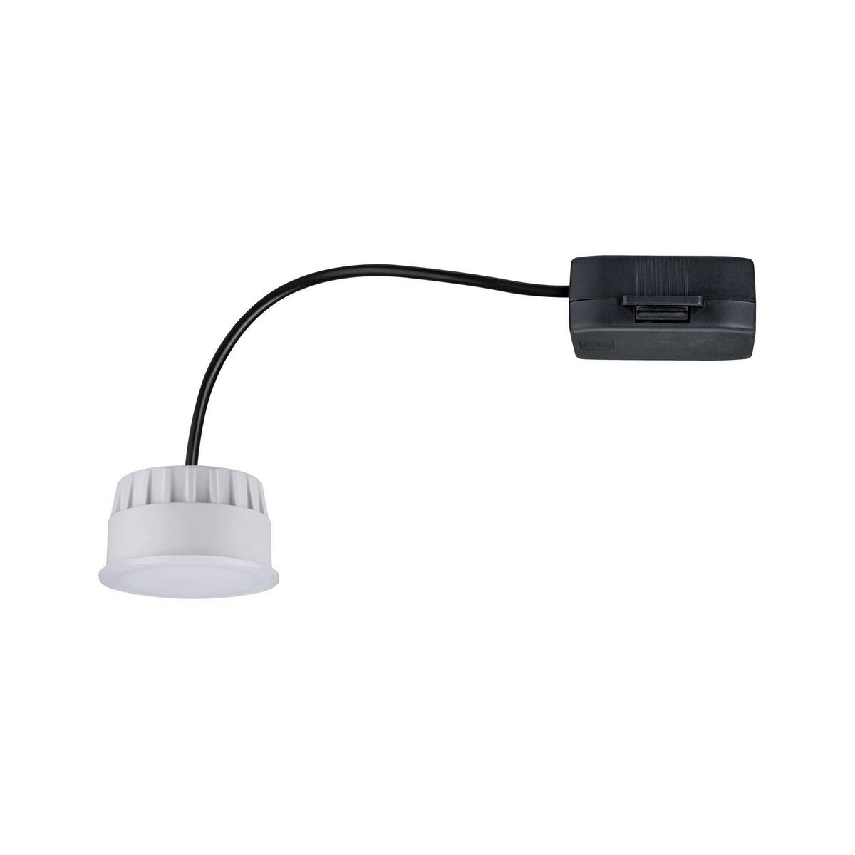 LED-Leuchtmittel 92473 3er Set max. 6 Watt - Weiß, Basics, Kunststoff (5/3cm) - Paulmann