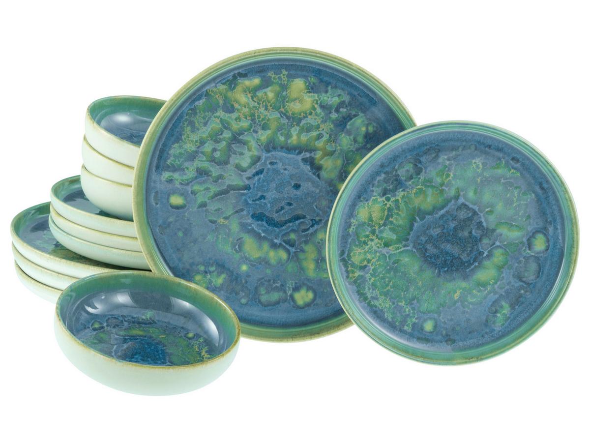 Jedilni Servis Yuki Uno, 12-Delni - večbarvno, Basics, keramika - Creatable