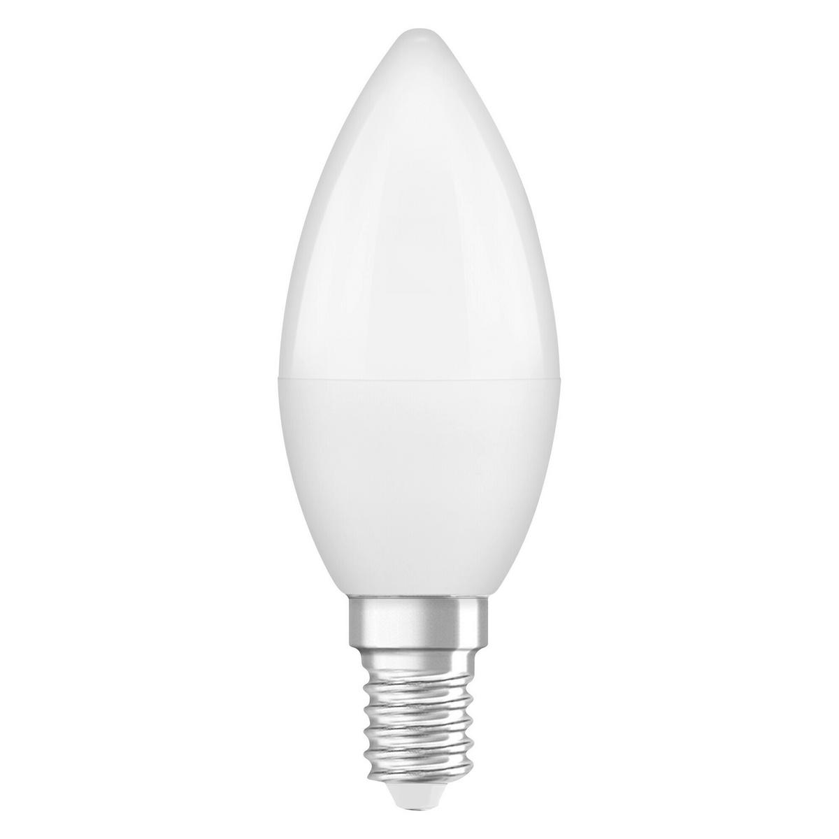 ŻARÓWKA LED BASECLB40 4,9W-827 FR - biały, Basics, tworzywo sztuczne (3,5/10,3cm) - Osram