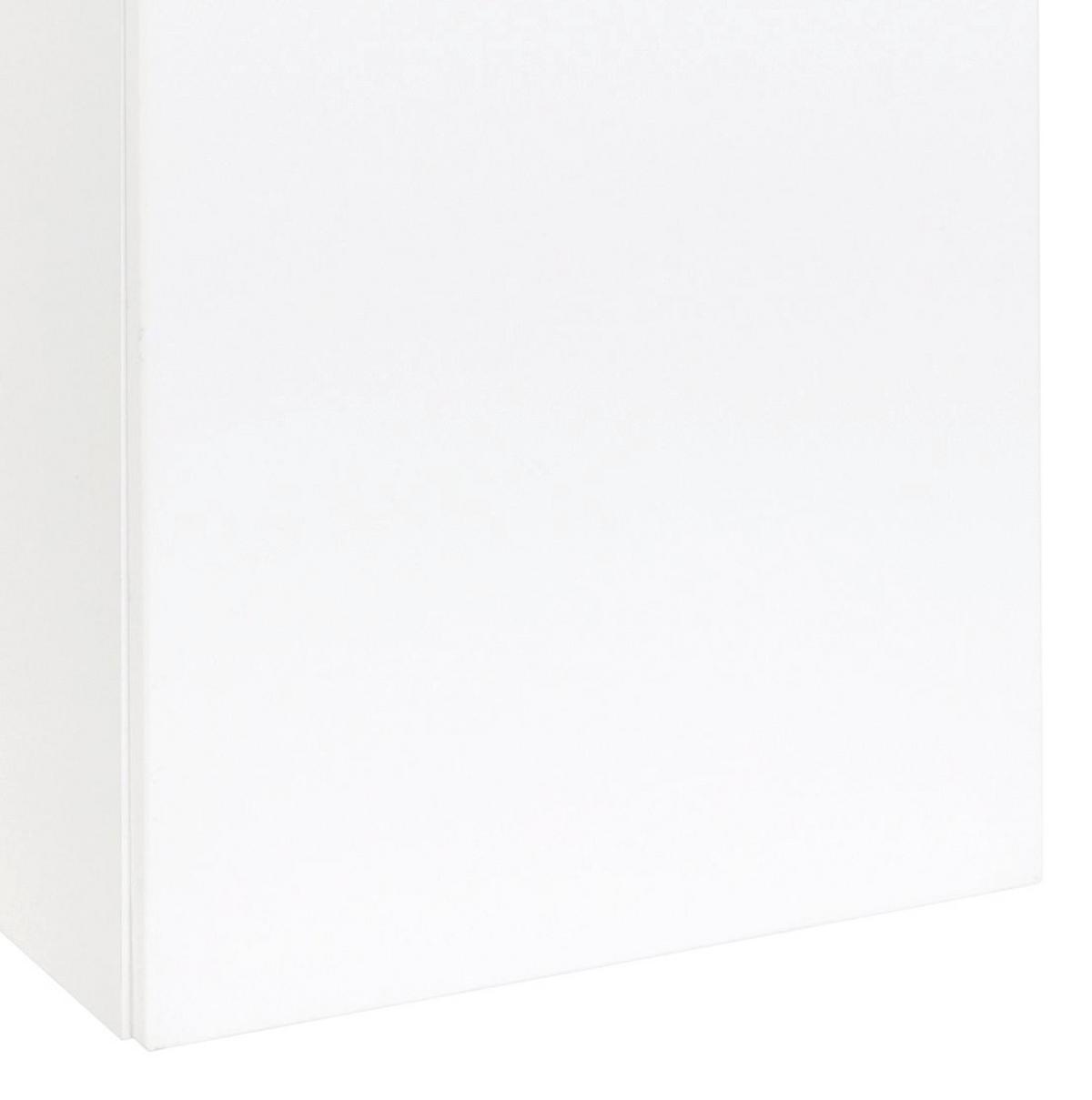 Hochschrank in Weiss/ Eichefarbe 'Siena' - Eichefarben/Weiß, MODERN, Holzwerkstoff (40/154/27cm) - Held