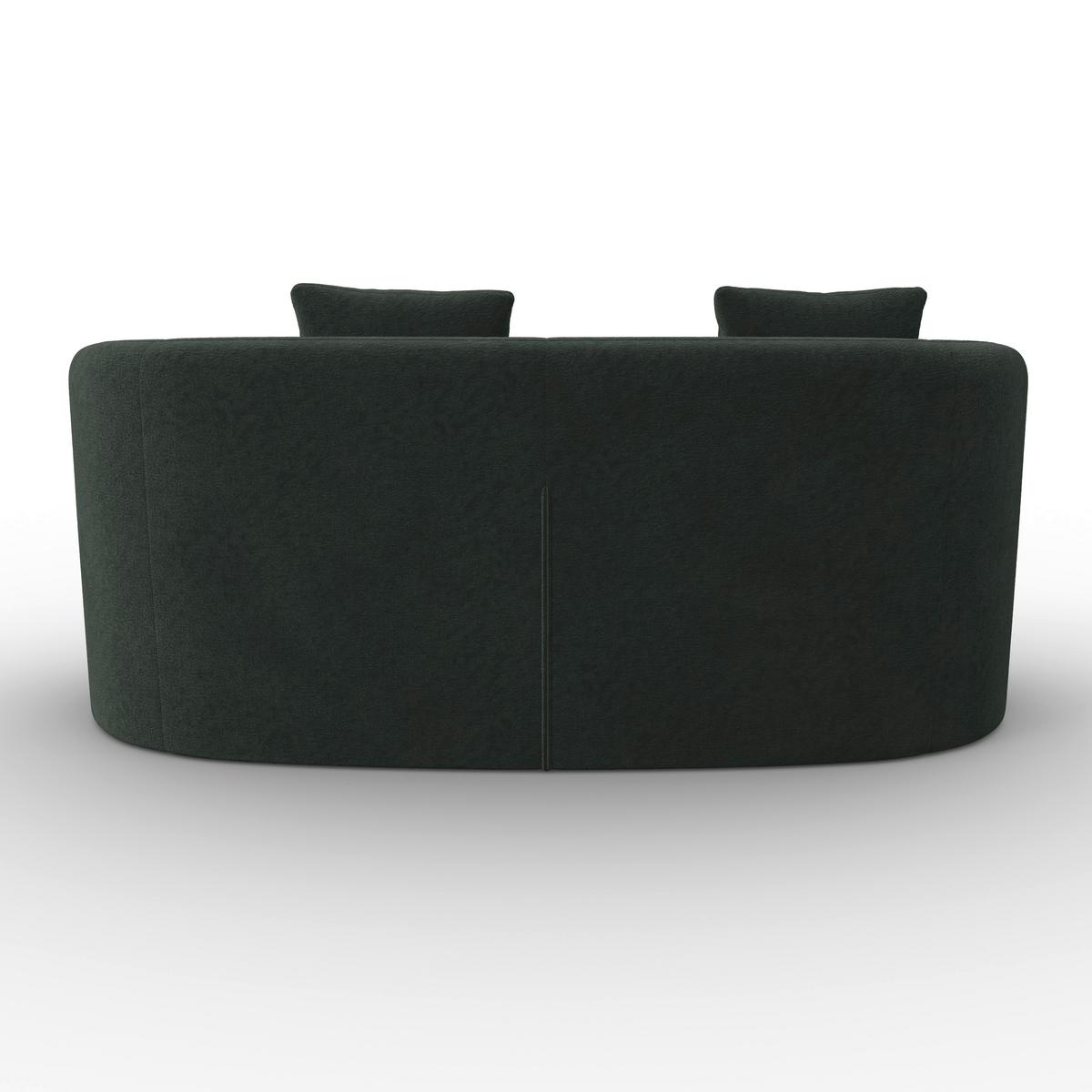 Trosed Julie, Zelena - zelena, Moderno, tekstil/les (180/68/82cm)