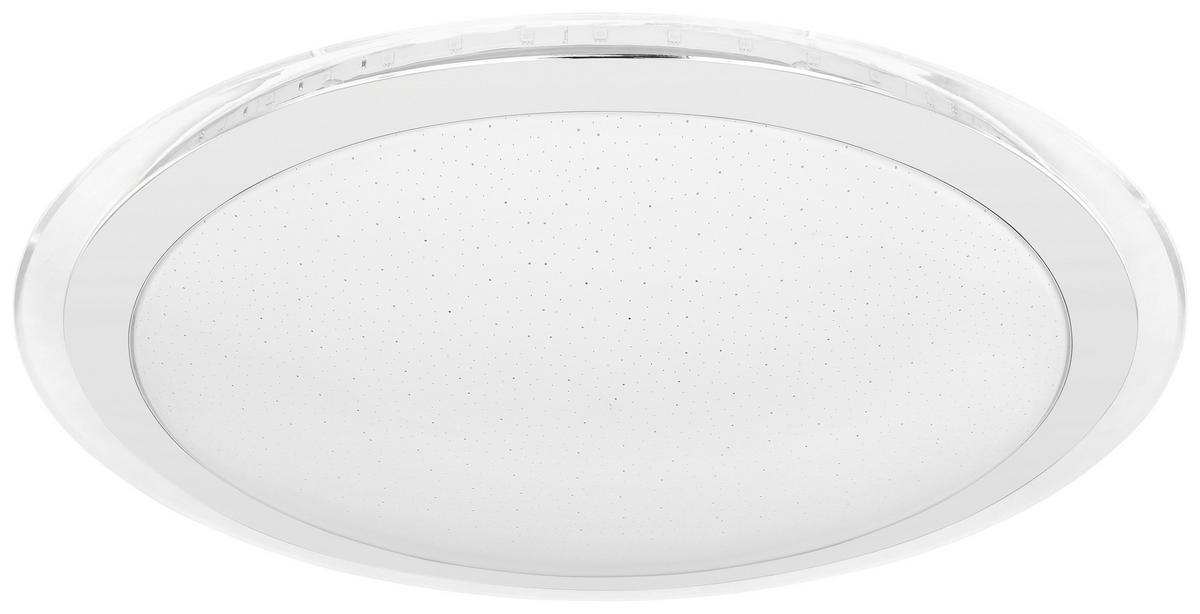 LED-Deckenleuchte Uko ca. 24 Watt - Klar/Weiss, Konventionell, Kunststoff/Metall (53/8,5cm) - Modern Living