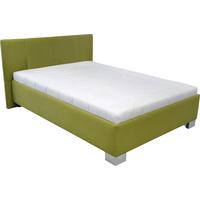 Tapecirani Krevet Stilo - bijela/zelena, drvo/tekstil (120/200cm)