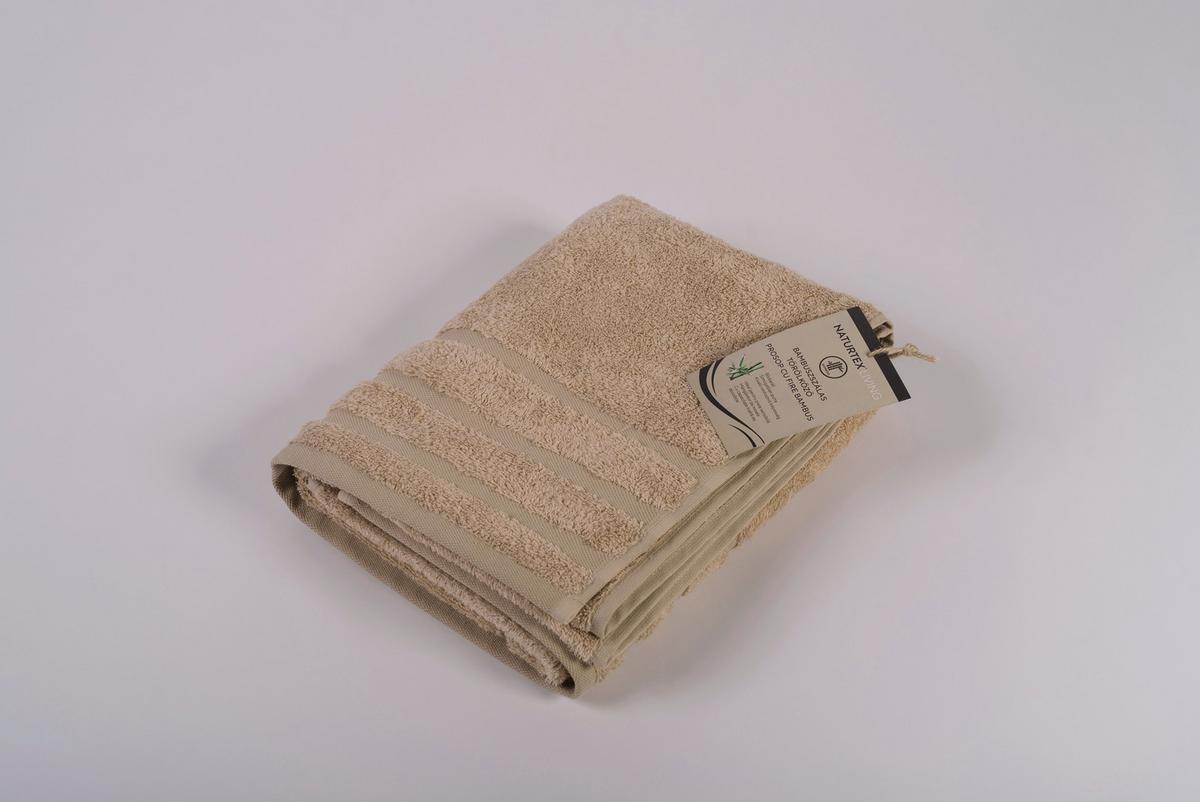 Törölköző Bambuszos 100/150 - cappuccino, textil (100/150cm)