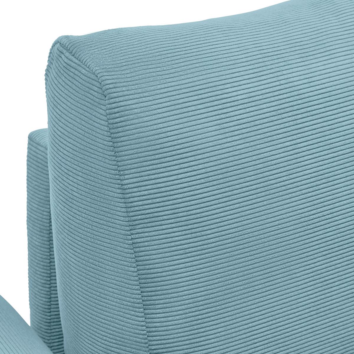 2-Sitzer-Sofa Custom Dunkelgrün - Dunkelgrün/Petrol, MODERN, Holz/Textil (150/85/92cm) - Mömax
