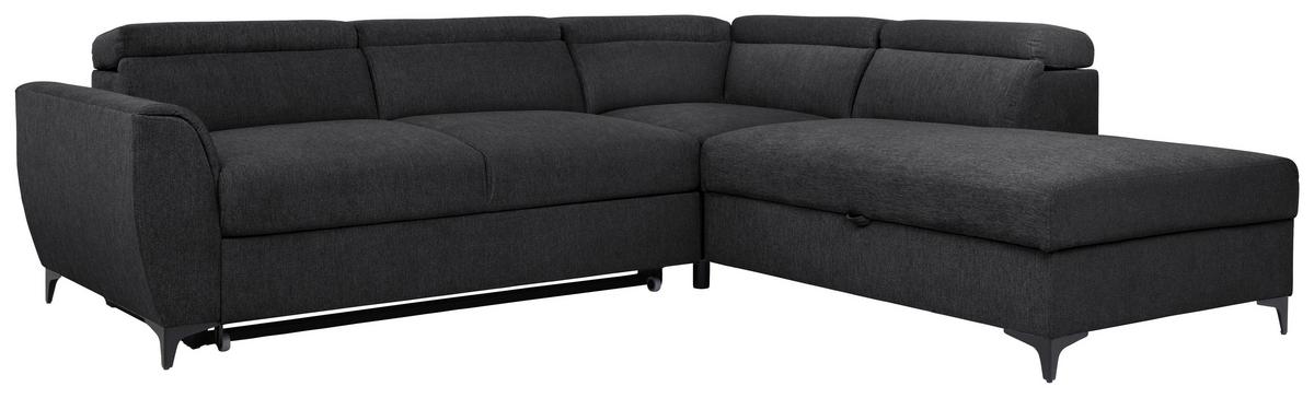 COLțAR LAPIS - negru, Konventionell, textil (255/217cm) - Modern Living