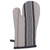 Ofenhandschuh Henry Schwarz/Beige - Beige/Schwarz, MODERN, Textil (18/32cm) - Modern Living