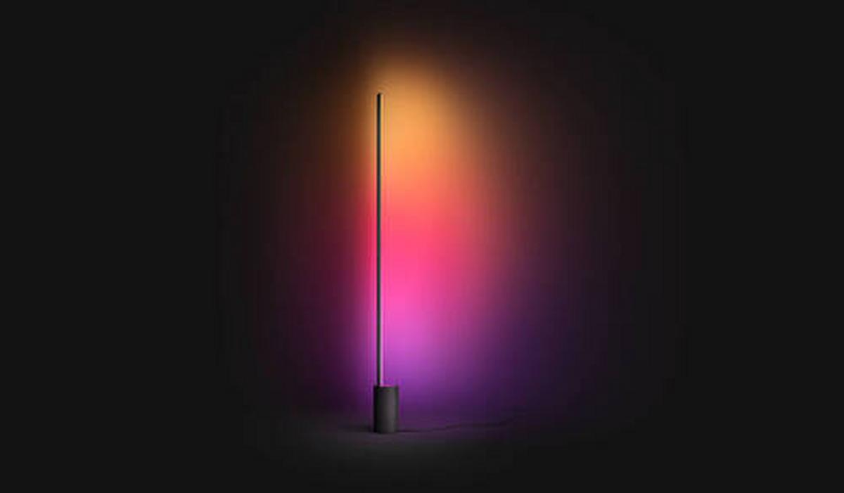 LAMPA STOJĄCA LED 17626900 HUE GRADIENT SIGNE - czarny, Design, metal (11/11/145,80cm) - Philips HUE