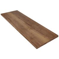 Arbeitsplatte APD 60 Eiche dunkel ca. 240cm - Eiche dunkel, MODERN, Holzwerkstoff (240/4/60cm) - Nobilia