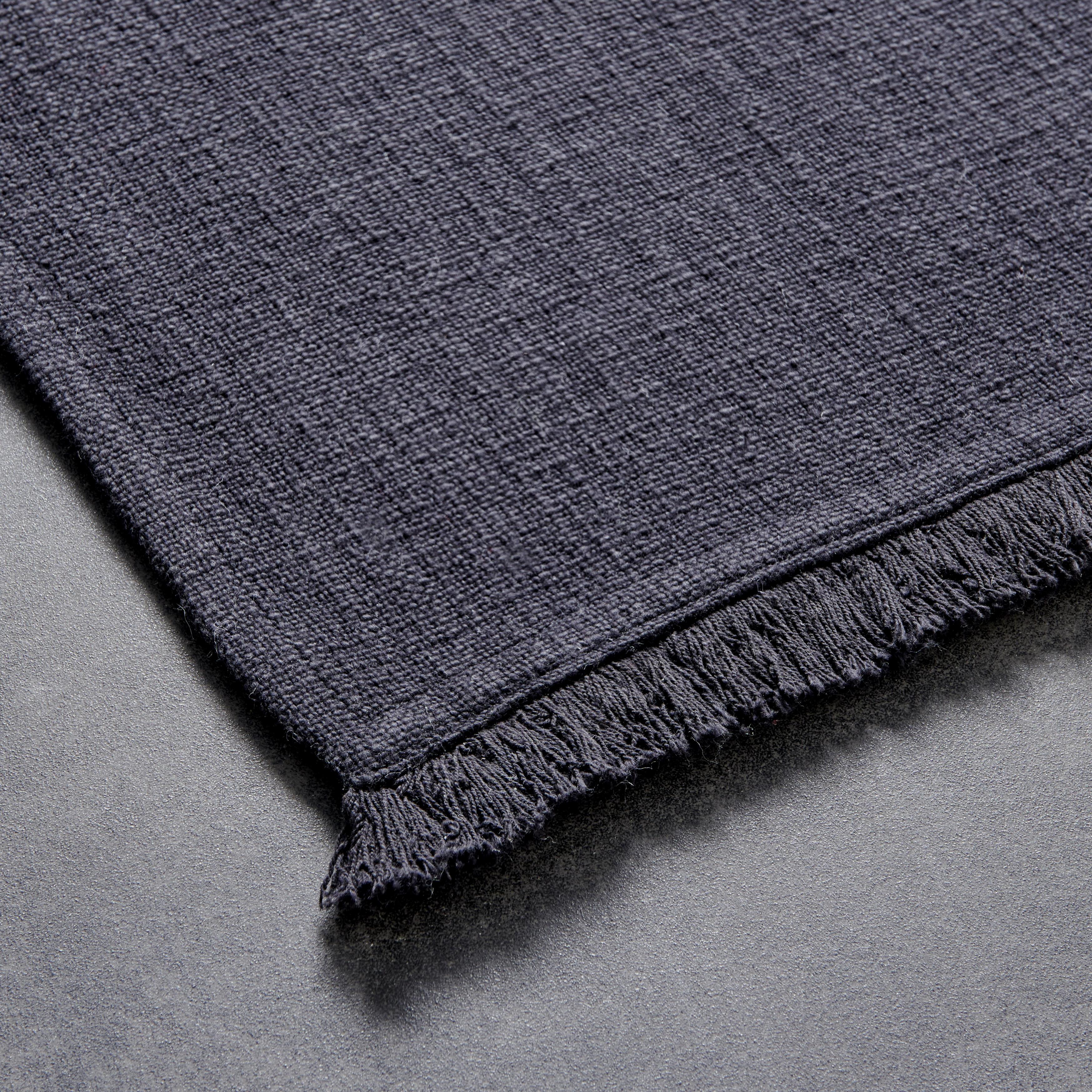 Tischset Pablo in Schwarz ca. 35x45cm - Schwarz, Modern, Textil (35/45cm) - Premium Living