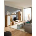 Wandboard in Weiß/Eichefarben - Eichefarben/Weiß, KONVENTIONELL, Holzwerkstoff (138/22/22cm) - MODERN LIVING