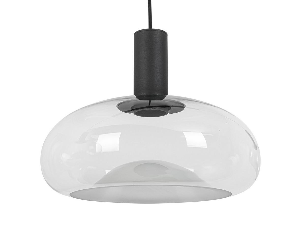 LAMPA WISZĄCA LUNE *DK* - czarny, Design, metal/szkło (135,5/37/183cm) - Dieter Knoll