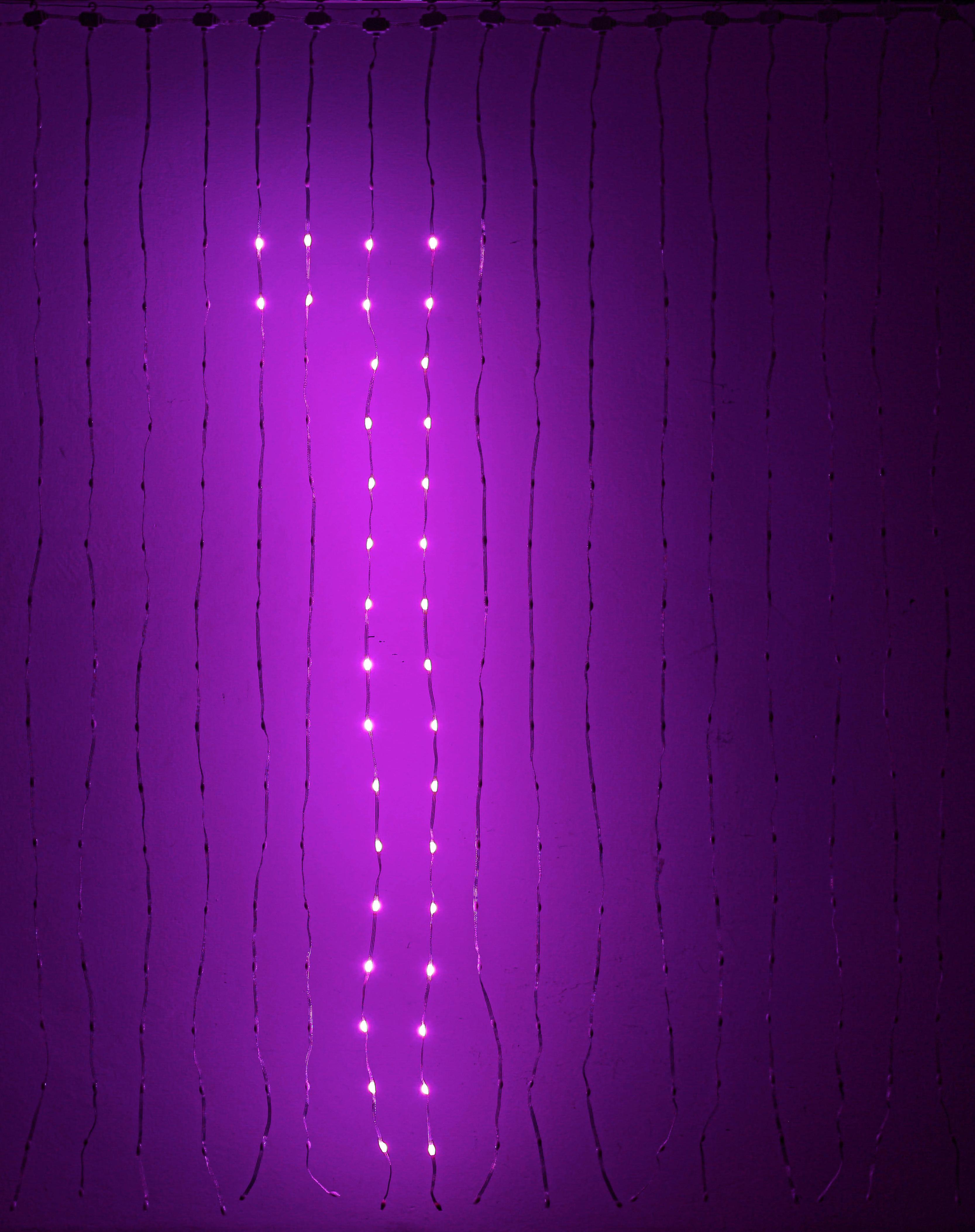 LED-DEKORATIONSLAMPA VORHUN - vit/svart, Klassisk, plast (140/140cm) - Mömax