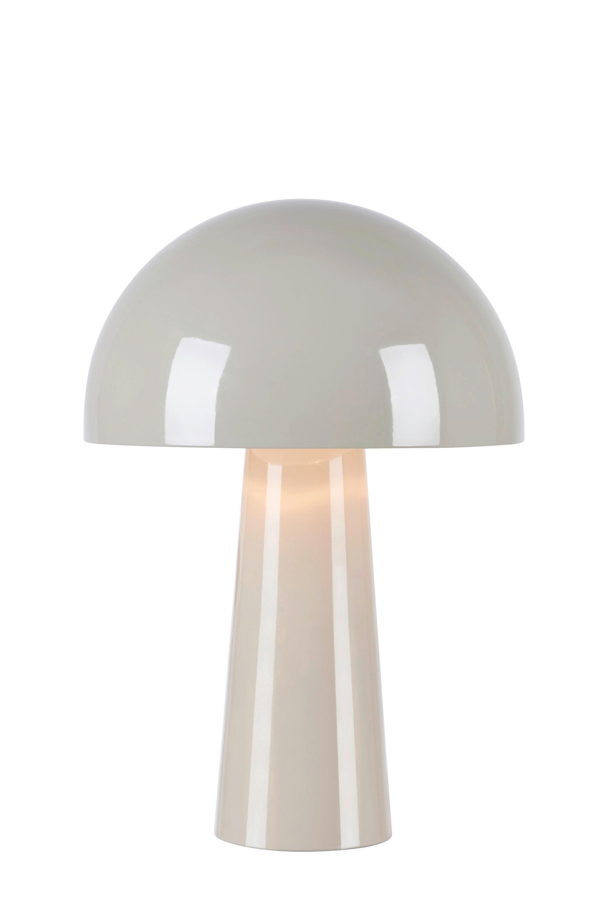 Tischleuchte Markslöjd Mantar Greige max. 40 Watt - Greige, Design, Metall (25/25/36cm) - Markslöjd