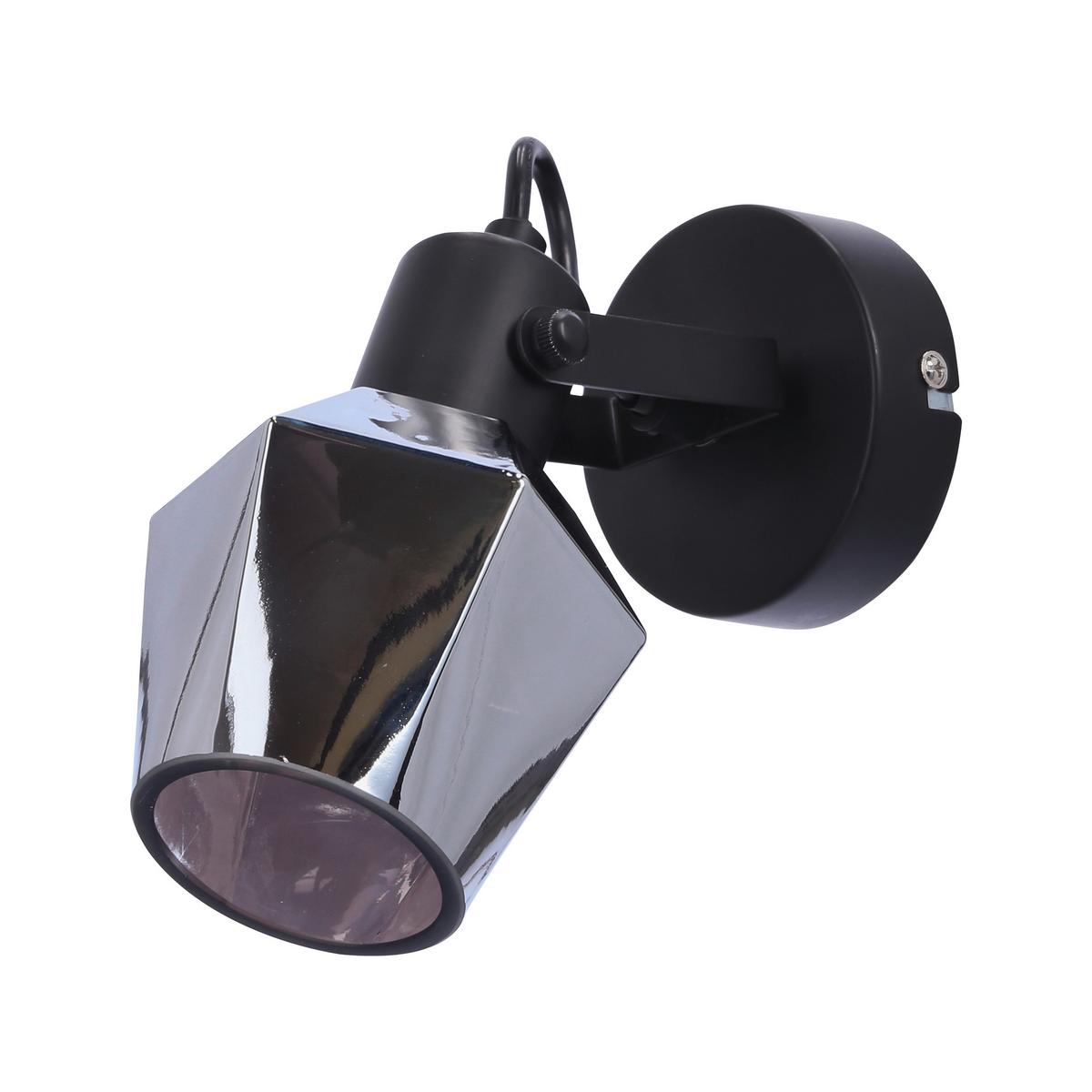 Reflektor Randi - crna, Design, staklo/metal (19/9/16cm)