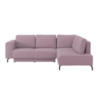 Kutna Garnitura Veni - ljubičasta/crna, Moderno, tekstil (272/210cm) - Modern Living