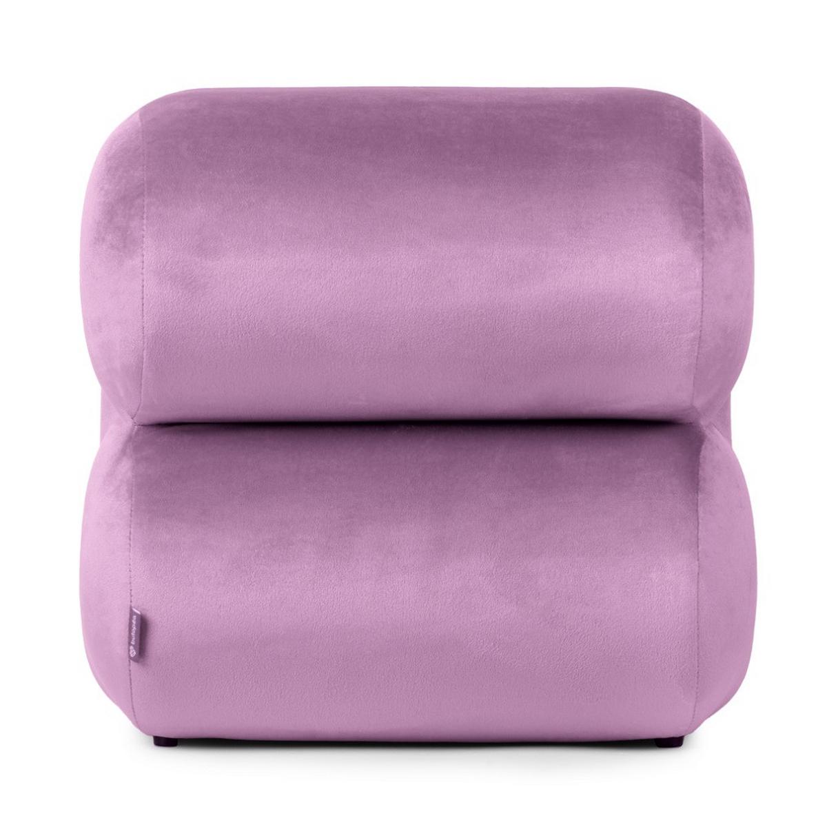 Ülőke Lila Deho - lila, Modern, faalapú anyag/textil (37/37cm)