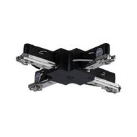 Schienensystem-Verbinder Urail in Schwarz - Schwarz, Design, Kunststoff/Metall (10,4/1,8/10,4cm) - Paulmann