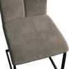 SVIKTSTOL COLIEN - brun/svart, Modern, metall/trä (46/94/62cm) - Bessagi Home