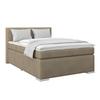 PAT BOXSPRING MIRA 1 - taupe, Basics, plastic/lemn (140/200cm)