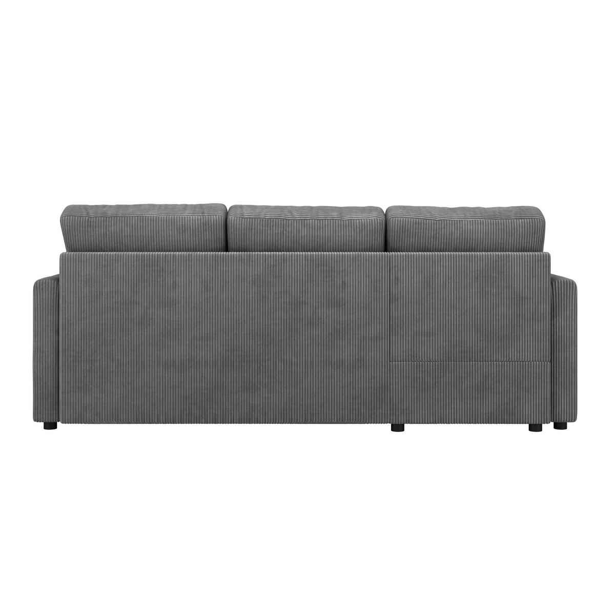 Coltar PARIS - antracit, Basics, lemn/metal (215/145cm)