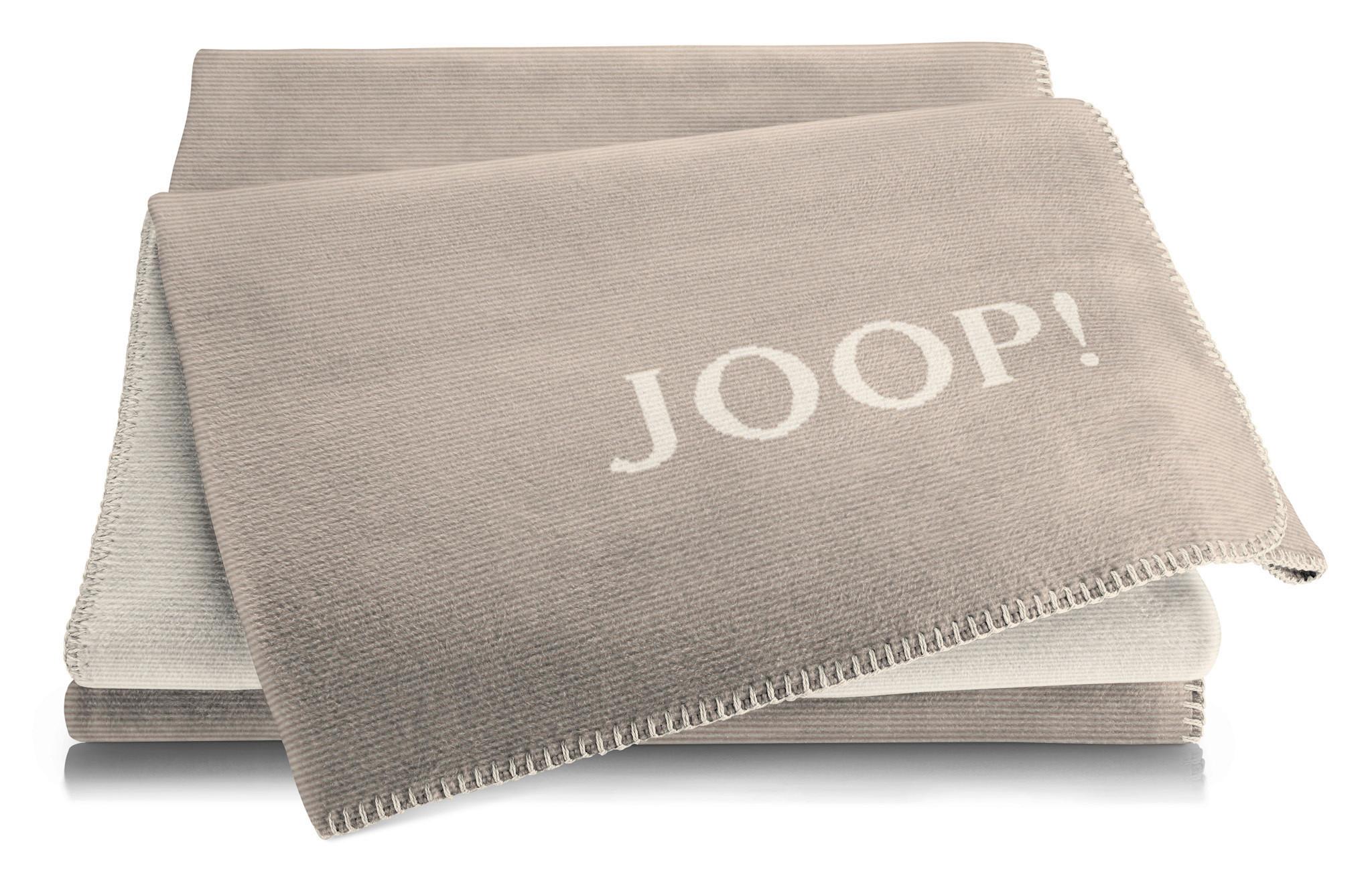 KOC DOMOWY JOOP! MELANGE-DOUBLEFACE - beżowy/kolor naturalny, Design, tkanina (150/200cm) - Joop!