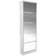 Omara Za Čevlje Sg 15-2 - bela, Moderno, leseni material (58/170/18cm) - Mömax modern living Omara Za Čevlje Sg 15-2 - bela, Moderno, leseni material (58/170/18cm) - Mömax modern living