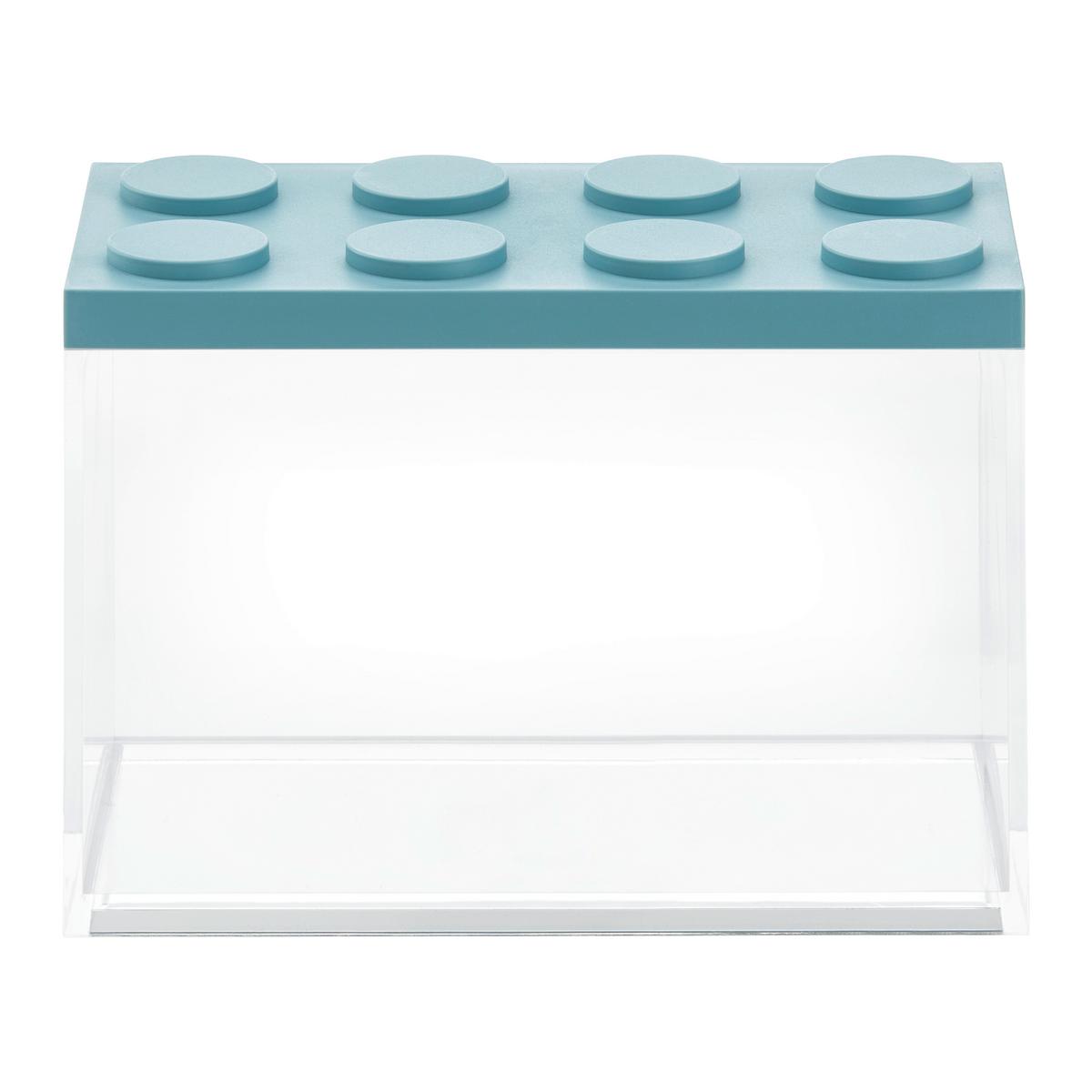 POJEMNIK KUCHENNY GIOVA - niebieski/przezroczysty, tworzywo sztuczne (10/20/15,5cm)