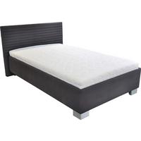 Tapecirani Krevet Como - bijela/boje kroma, drvo/tekstil (120/200cm)