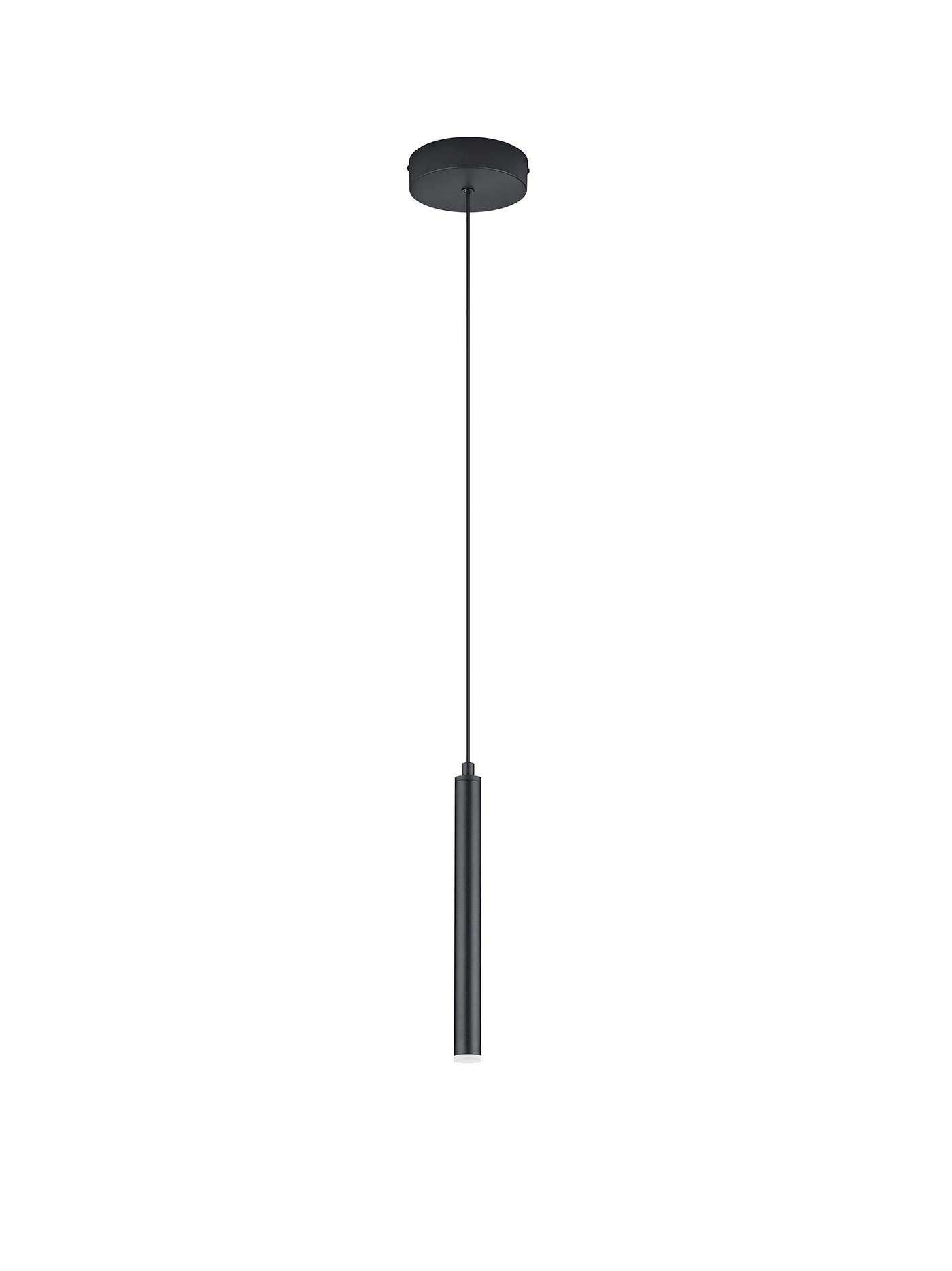 LAMPA WISZĄCA LED MR32160132 CALINA - czarny, Konventionell, metal (13/150cm) - Musterring