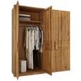 Drehtürenschrank in Eichefarben - Eichefarben, KONVENTIONELL, Holz/Holzwerkstoff (206/223/63cm) - Premium Living Drehtürenschrank in Eichefarben - Eichefarben, KONVENTIONELL, Holz/Holzwerkstoff (206/223/63cm) - Premium Living